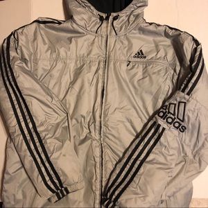 Adidas Mens Medium Reversible Coat